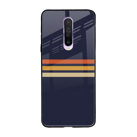 Tricolor Stripes Xiaomi Redmi K30 Glass Cases & Covers Online