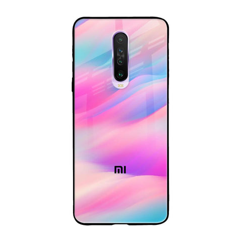 Colorful Waves Xiaomi Redmi K30 Glass Cases & Covers Online