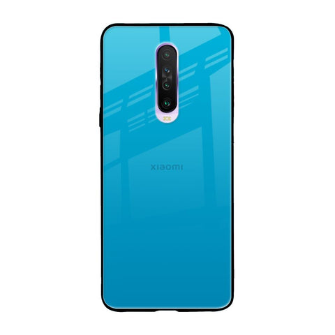 Blue Aqua Xiaomi Redmi K30 Glass Back Cover Online