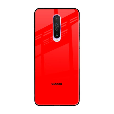 Blood Red Xiaomi Redmi K30 Glass Back Cover Online