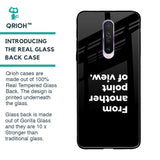 Motivation Glass Case for Xiaomi Redmi K30