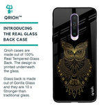 Golden Owl Glass Case for Xiaomi Redmi K30
