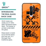 Anti Social Club Glass Case for Xiaomi Redmi K30