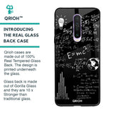 Funny Math Glass Case for Xiaomi Redmi K30