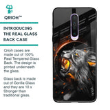 Aggressive Lion Glass Case for Xiaomi Redmi K30