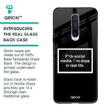 Dope In Life Glass Case for Xiaomi Redmi K30