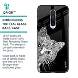 Kitten Mandala Glass Case for Xiaomi Redmi K30