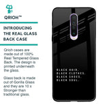 Black Soul Glass Case for Xiaomi Redmi K30