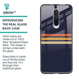 Tricolor Stripes Glass Case For Xiaomi Redmi K30
