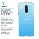 Wavy Blue Pattern Glass Case for Xiaomi Redmi K30