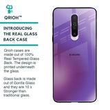 Ultraviolet Gradient Glass Case for Xiaomi Redmi K30