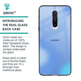 Vibrant Blue Texture Glass Case for Xiaomi Redmi K30