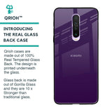 Dark Purple Glass Case for Xiaomi Redmi K30