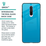 Blue Aqua Glass Case for Xiaomi Redmi K30