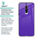 Amethyst Purple Glass Case for Xiaomi Redmi K30