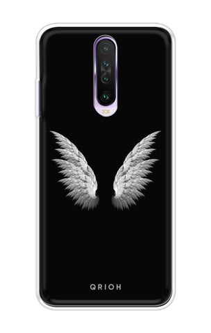 White Angel Wings Xiaomi Redmi K30 Pro Back Cover