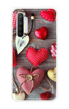 Valentine Hearts Realme X2 Back Cover