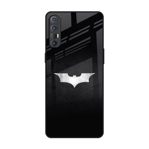 Super Hero Logo Oppo Reno 3 Pro Glass Back Cover Online