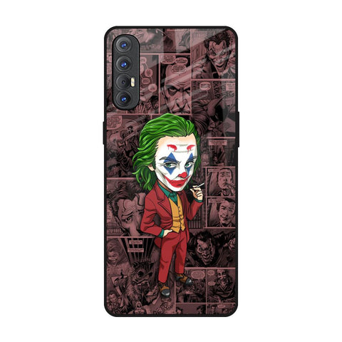 Joker Cartoon Oppo Reno 3 Pro Glass Back Cover Online