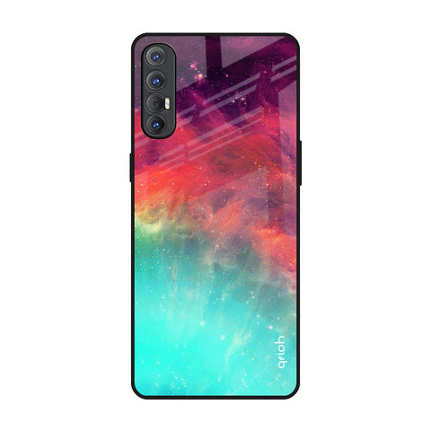 Colorful Aura Oppo Reno 3 Pro Glass Back Cover Online
