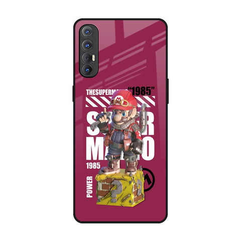 Gangster Hero Oppo Reno 3 Pro Glass Back Cover Online