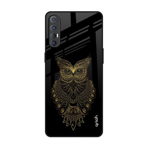Golden Owl Oppo Reno 3 Pro Glass Back Cover Online