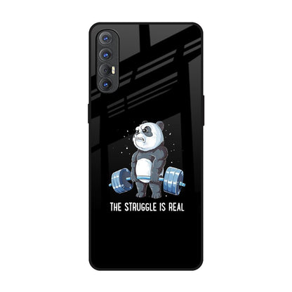 Real Struggle Oppo Reno 3 Pro Glass Back Cover Online