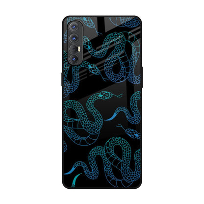 Serpentine Oppo Reno 3 Pro Glass Back Cover Online