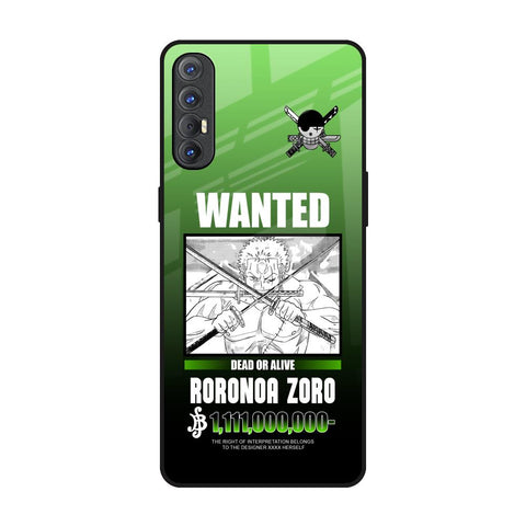 Zoro Wanted Oppo Reno 3 Pro Glass Back Cover Online