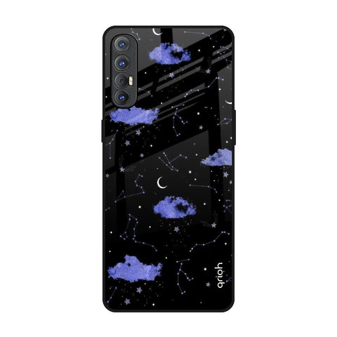 Constellations Oppo Reno 3 Pro Glass Back Cover Online
