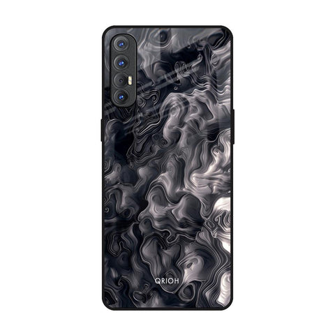 Cryptic Smoke Oppo Reno 3 Pro Glass Back Cover Online