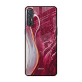 Crimson Ruby Oppo Reno 3 Pro Glass Back Cover Online