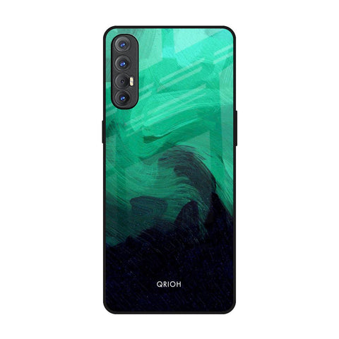 Scarlet Amber Oppo Reno 3 Pro Glass Back Cover Online