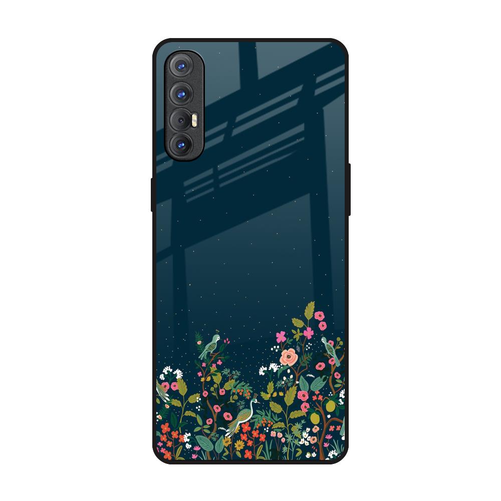 Small Garden Oppo Reno 3 Pro Glass Back Cover Online