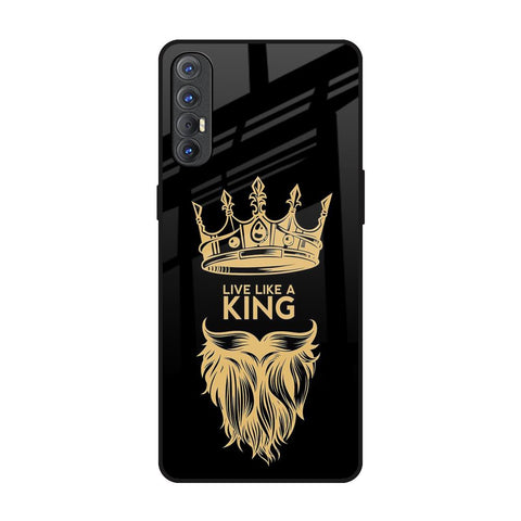 King Life Oppo Reno 3 Pro Glass Back Cover Online