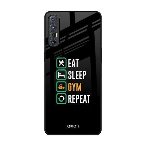 Daily Routine Oppo Reno 3 Pro Glass Back Cover Online