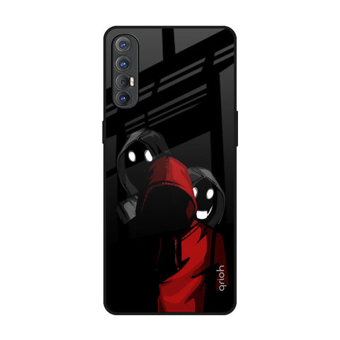 Shadow Character Oppo Reno 3 Pro Glass Back Cover Online