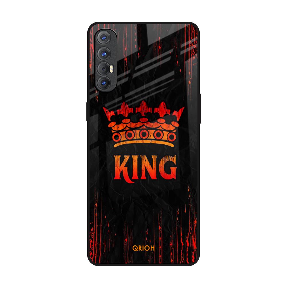 Royal King Oppo Reno 3 Pro Glass Back Cover Online