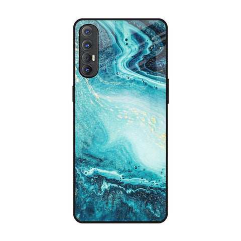 Sea Water Oppo Reno 3 Pro Glass Back Cover Online