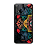 Retro Gorgeous Flower Oppo Reno 3 Pro Glass Back Cover Online