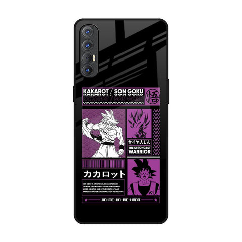 Strongest Warrior Oppo Reno 3 Pro Glass Back Cover Online