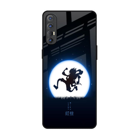 Luffy Nika Oppo Reno 3 Pro Glass Back Cover Online
