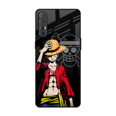Hat Crew Oppo Reno 3 Pro Glass Back Cover Online