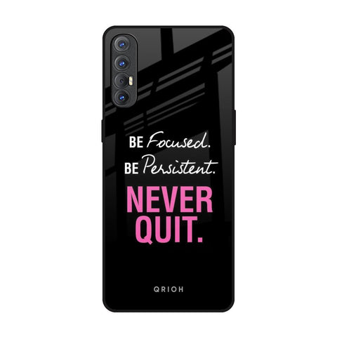 Be Focused Oppo Reno 3 Pro Glass Back Cover Online