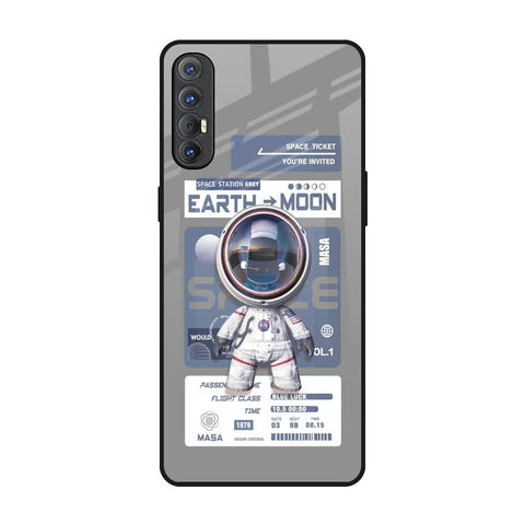 Space Flight Pass Oppo Reno 3 Pro Glass Back Cover Online