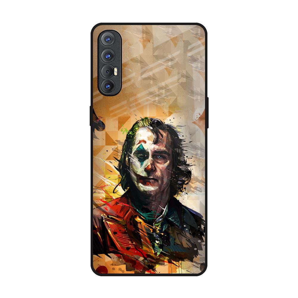 Psycho Villain Oppo Reno 3 Pro Glass Back Cover Online