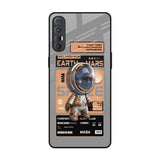 Space Ticket Oppo Reno 3 Pro Glass Back Cover Online