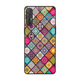 Multicolor Mandala Oppo Reno 3 Pro Glass Back Cover Online