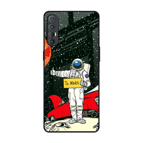 Astronaut on Mars Oppo Reno 3 Pro Glass Back Cover Online
