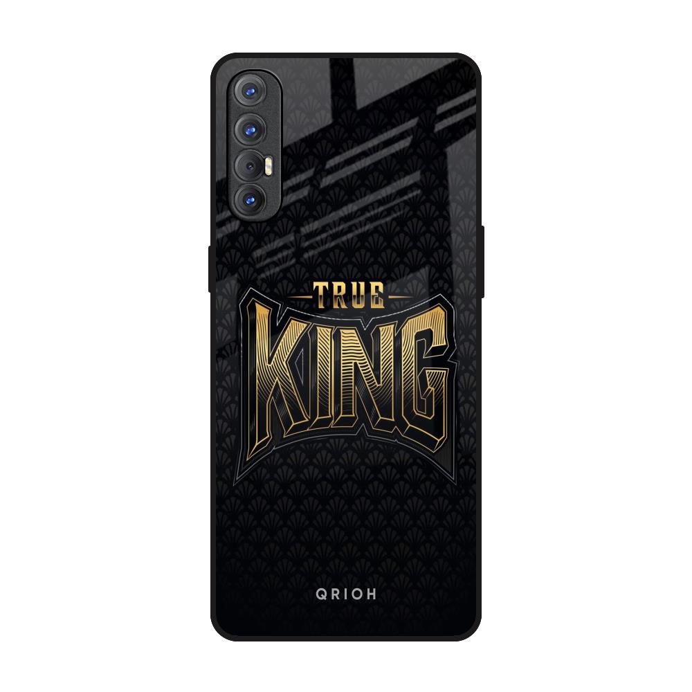 True King Oppo Reno 3 Pro Glass Back Cover Online
